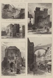 Schetsen van Newcastle-upon-Tyne